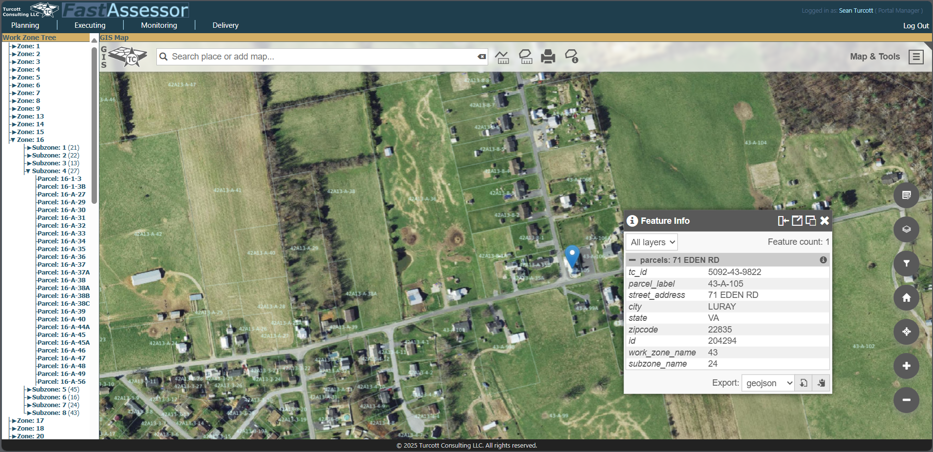 Parcel Map Management