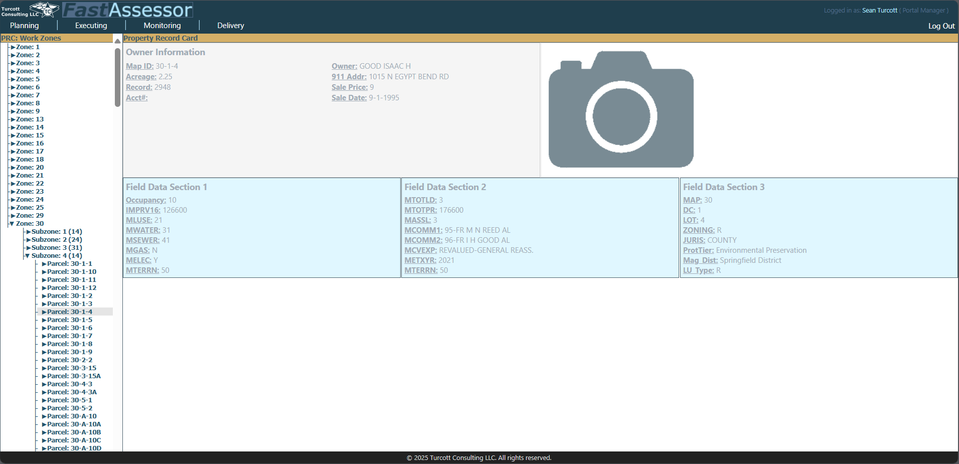 Property Record Card